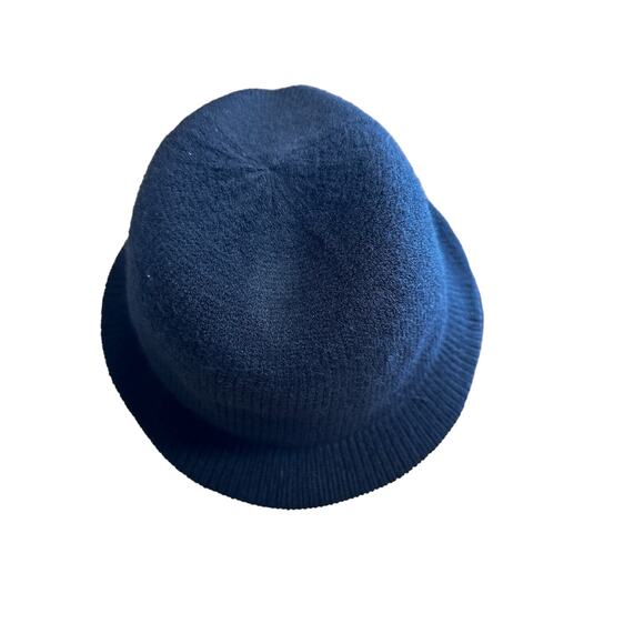 Vintage Knit Black Fedora One Size - Picture 5 of 7